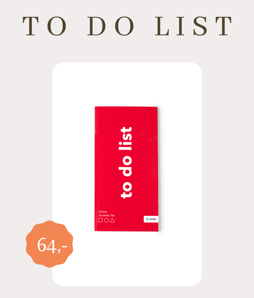 To Do list